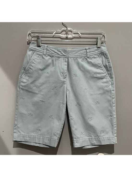 Talbots Pants - Talbots Cotton Chino Classic Straight Fit Dragonfly Preppy Walking Shorts 2P